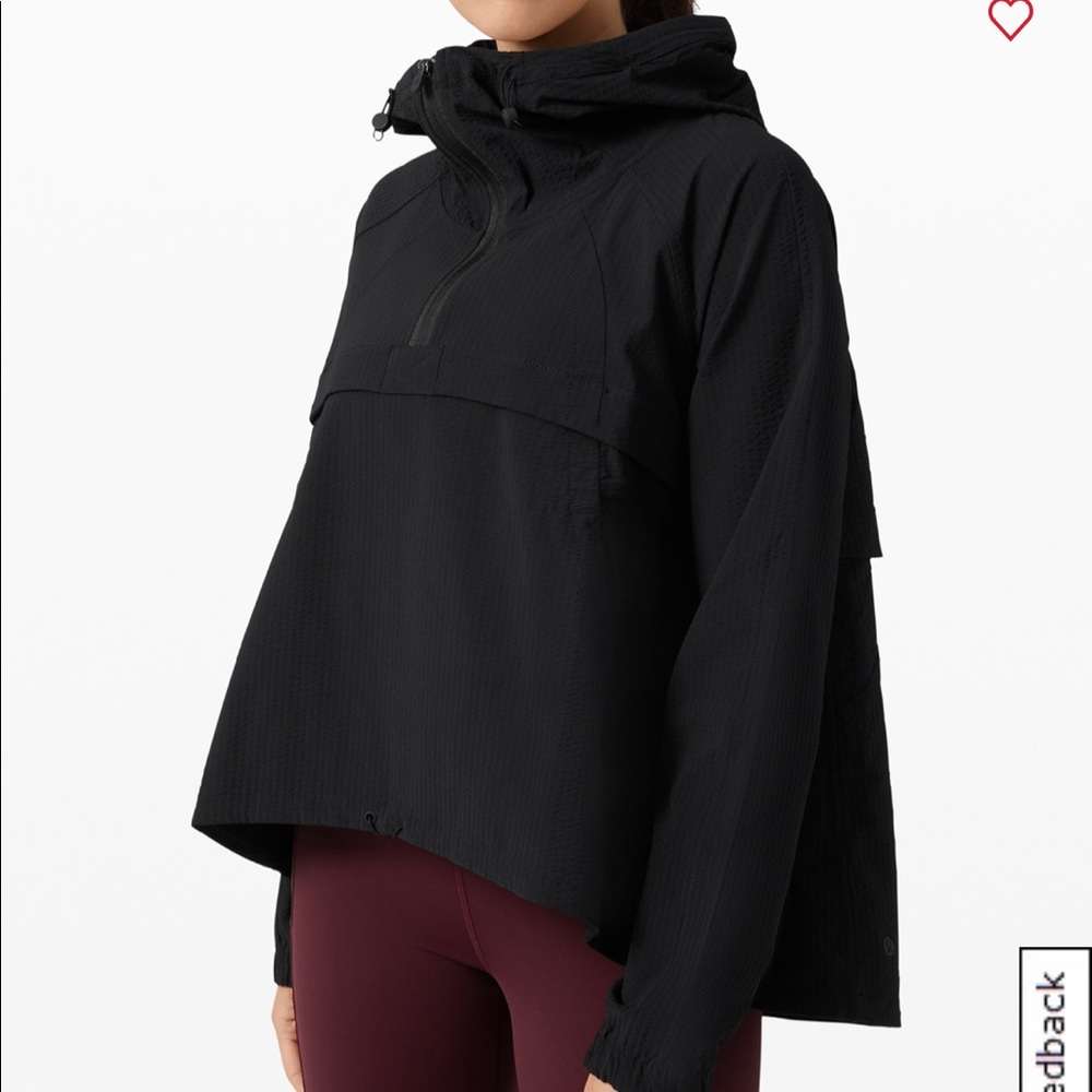 Lululemon Seek Vistas 1/2 zip jacket size S NWT!